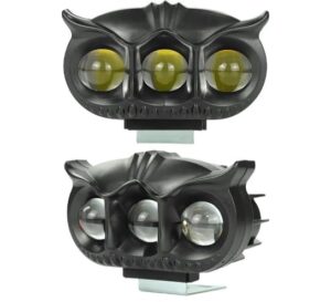 3 Lens Owl Fog Light, Yellow, White