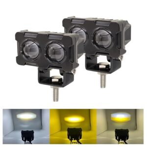 auto 2 Led Auxiliary Spot Lights 40W Projector Fog Lamp