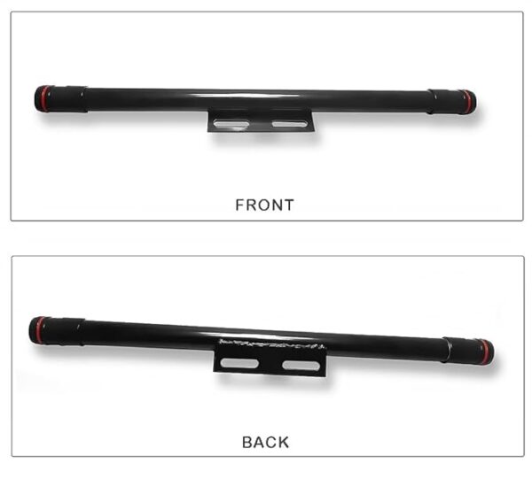 LED Bike Safety Single Rod Leg Guard Crash Guard