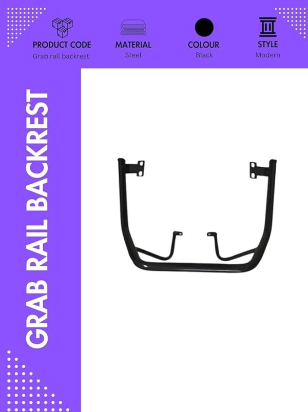 A4S AUTOMOTIVE & ACCESSORIES Grab rail backrest for S1 and S1 pro