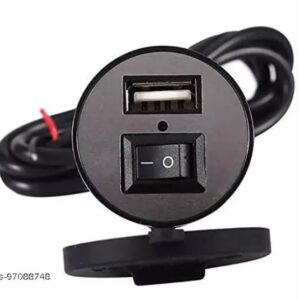 A4S USB Mobile Charger with Switch for Bike