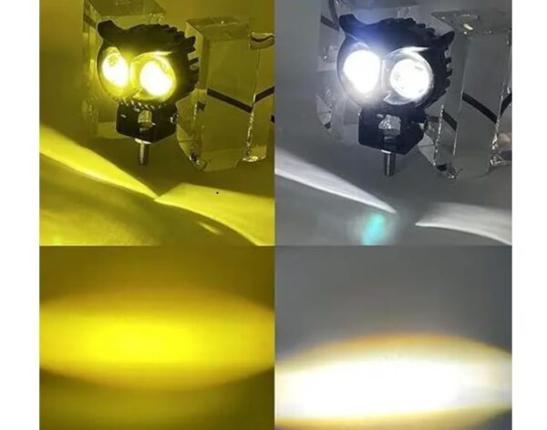 A4S AUTOMOTIVE & ACCESSORIES LED OWL Shape Fog Light