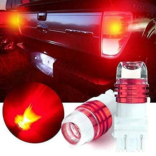 Universal Back, Reversing Brake Tail LED Light for Bike, Car, RED - Pack of 2 for Hyundai Creta 2020