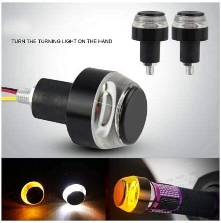 A4S Yellow Duke Indicator With Y/W Handle Light For All Bikes