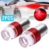 Universal Back, Reversing Brake Tail LED Light for Bike, Car, RED - Pack of 2 for Hyundai Creta 2020