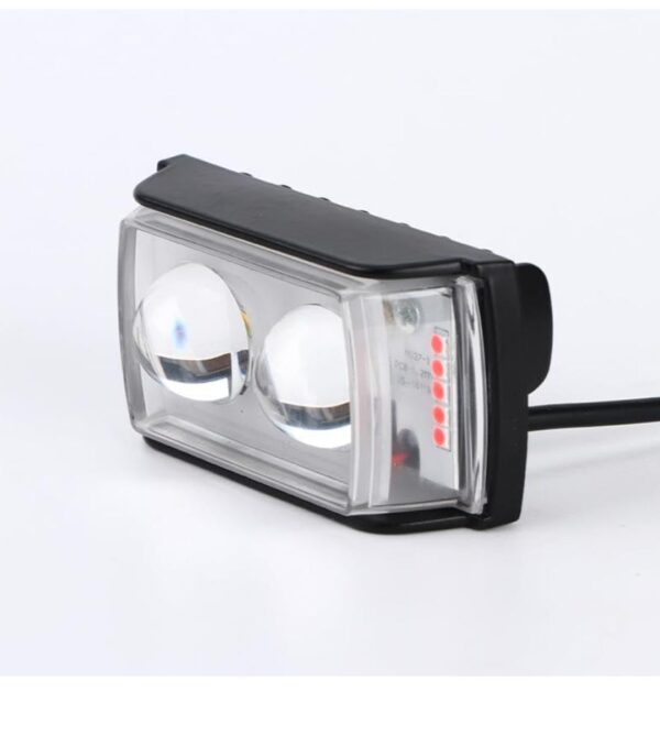 Double Lens Fog Light with Yellow Beam