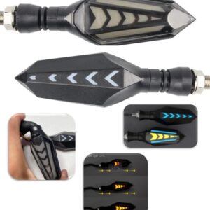 Arrow Running Blinker Bright LED Indicators Universal For All Bike Models Motorcycle Turn Signal Lights
